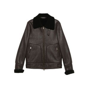 Santoro Brown Jackets - Leather Jackets Men
